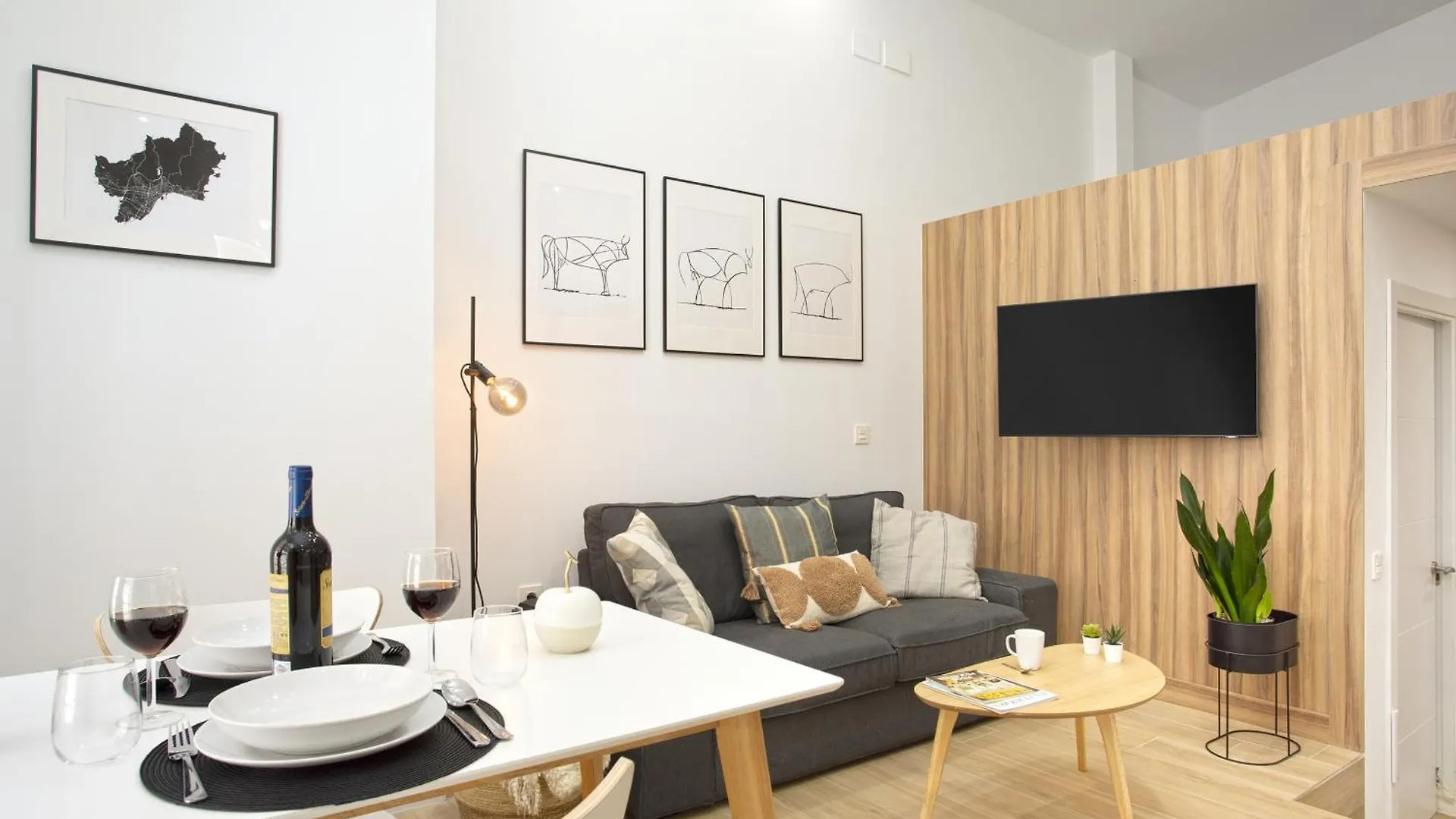 -Malagasunapts- Citycenter Spacious Studio Malaga